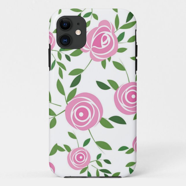 Flower pattern Case-Mate iPhone case (Back)