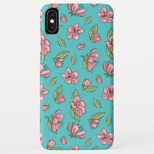 Flower pattern iPhone XS max case