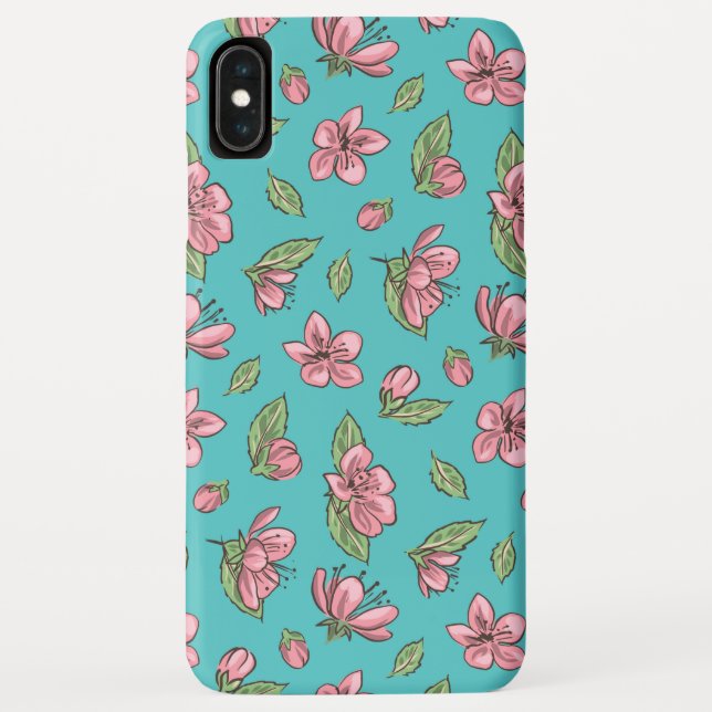 Flower pattern Case-Mate iPhone case (Back)