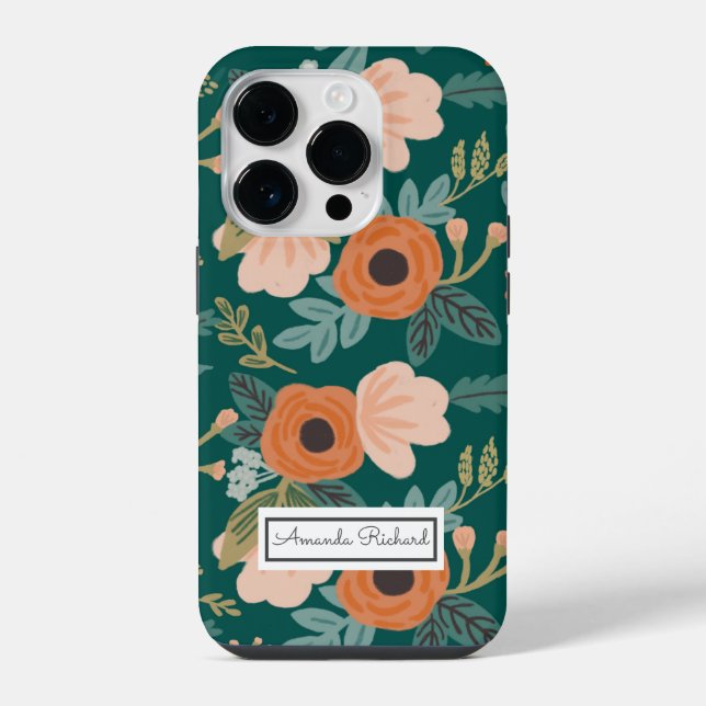 Flower pattern Case-Mate iPhone case (Back)