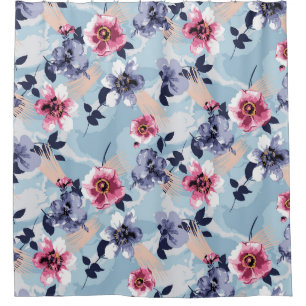 flower pattern design textile illustrationart,back