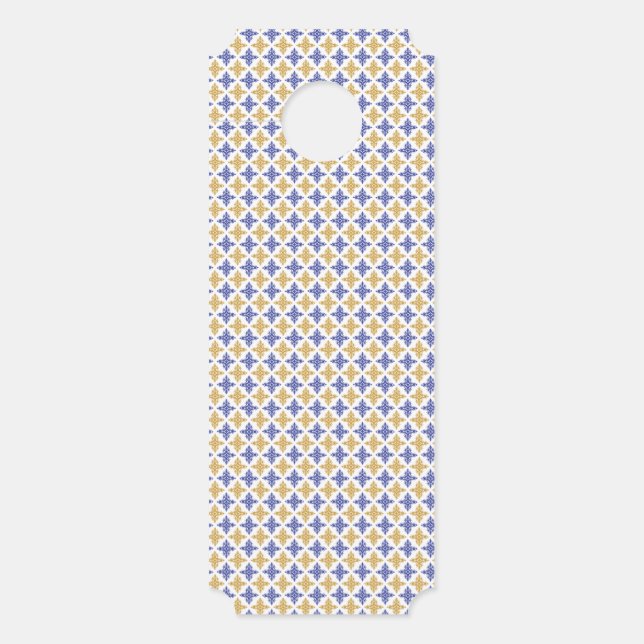 Flower Pattern Door Hanger (Front)