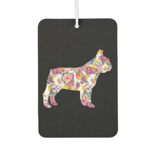 Flower Pattern Frenchie French Bulldogs Lover Gift Air Freshener