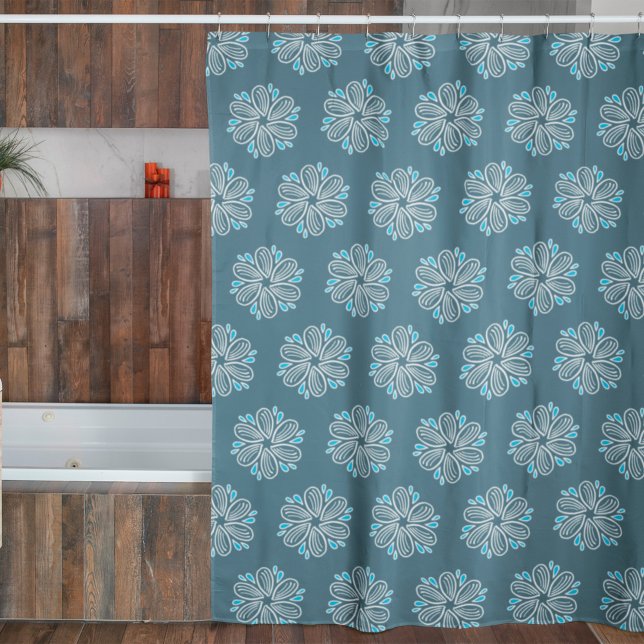 Flower Pattern in blue and white (Creator Uploaded)