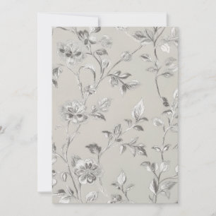 Flower Pattern Invitation