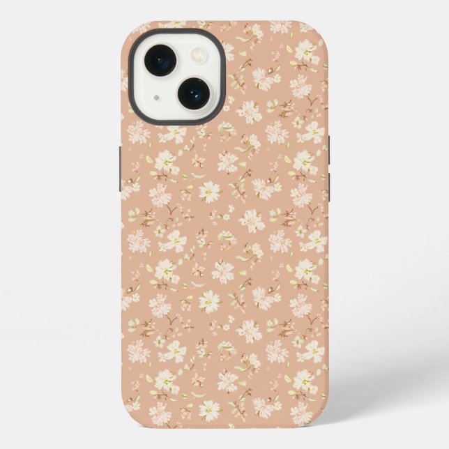Flower Pattern iPhone 13 Case  (Back)