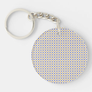 Flower Pattern Keychain