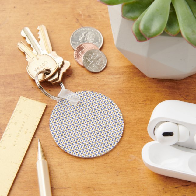 Flower Pattern Keychain (Desk)