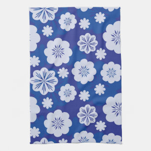 flower pattern kitchen towel