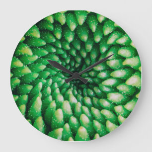 Flower Pattern Large Clock