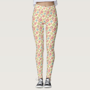 Flower Pattern Leggings