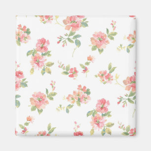 Flower pattern magnet