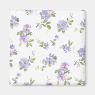 Flower pattern magnet