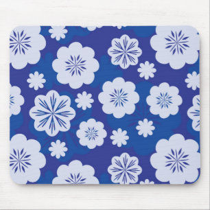 flower pattern mouse pad