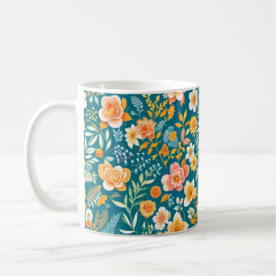 Flower Pattern Mug