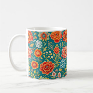 Flower Pattern Mug