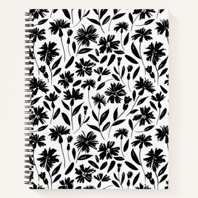 Flower pattern notebook (Front)