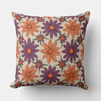 flower pattern pillow cushion