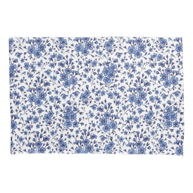 Flower pattern pillowcase (Front)