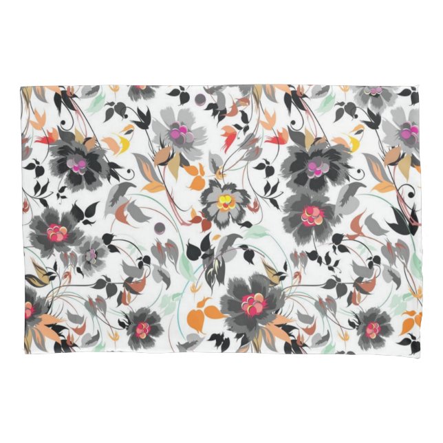 Flower pattern pillowcase (Front)