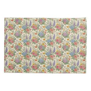 Flower Pattern Pillowcase