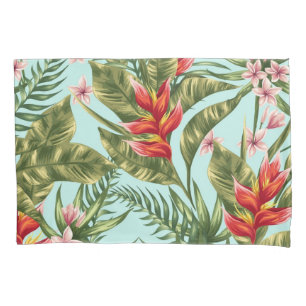 Flower pattern pillowcase