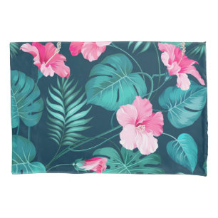 Flower pattern pillowcase
