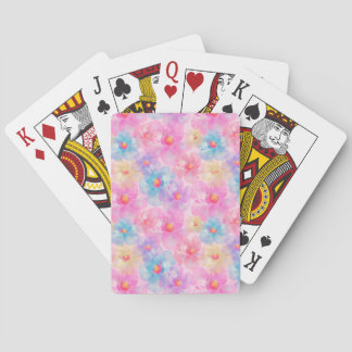 Flower Pattern Playing Cards