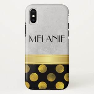 Flower Pattern Polka Dots Pattern Case-Mate iPhone Case