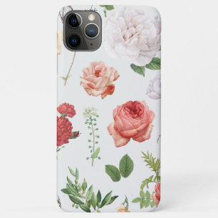 Flower Pattern, Rose iPhone 11 Pro Max Case
