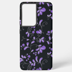 Flower pattern samsung galaxy case