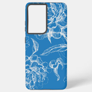 Flower pattern samsung galaxy case