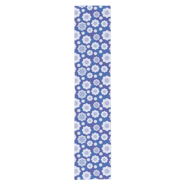 flower pattern short table runner (Front)
