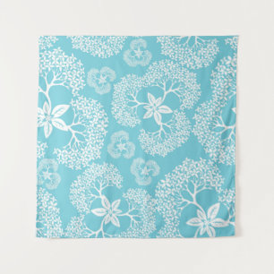 Flower pattern tapestry