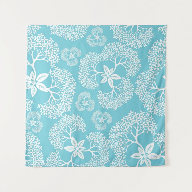 Flower pattern tapestry (Front)