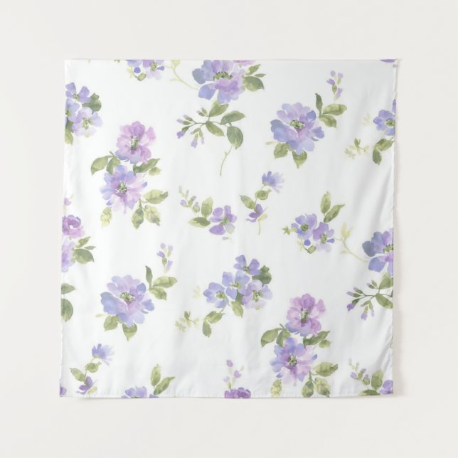 Flower pattern tapestry (Front)