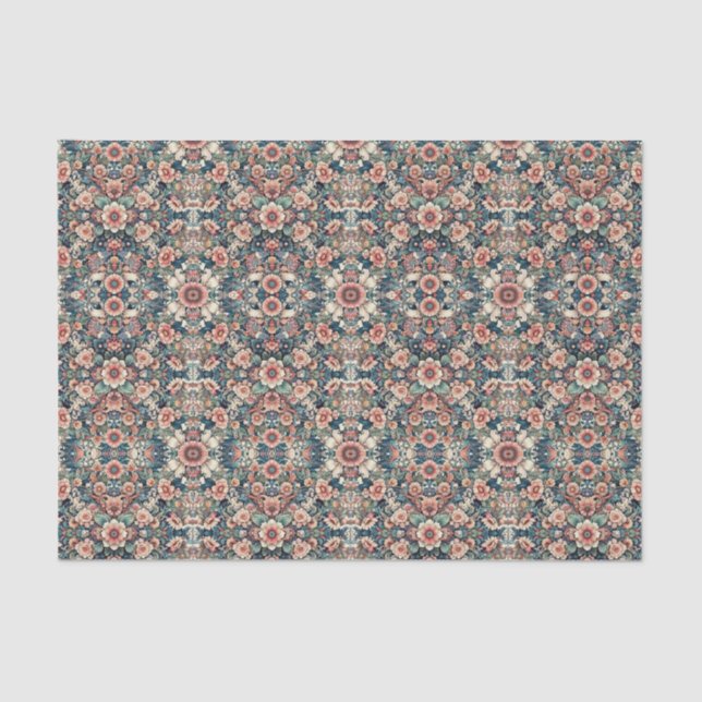 Flower Pattern Tissue Paper (Front)