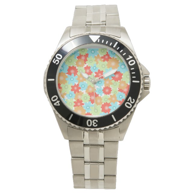 FLOWER PATTERN WATCH (Front)