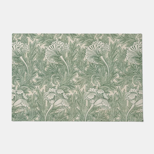 Flower Pattern, William Morris Doormat (Front)