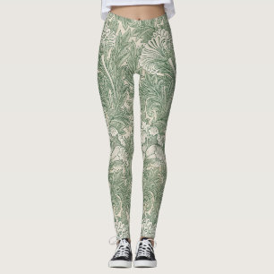 Flower Pattern, William Morris Leggings