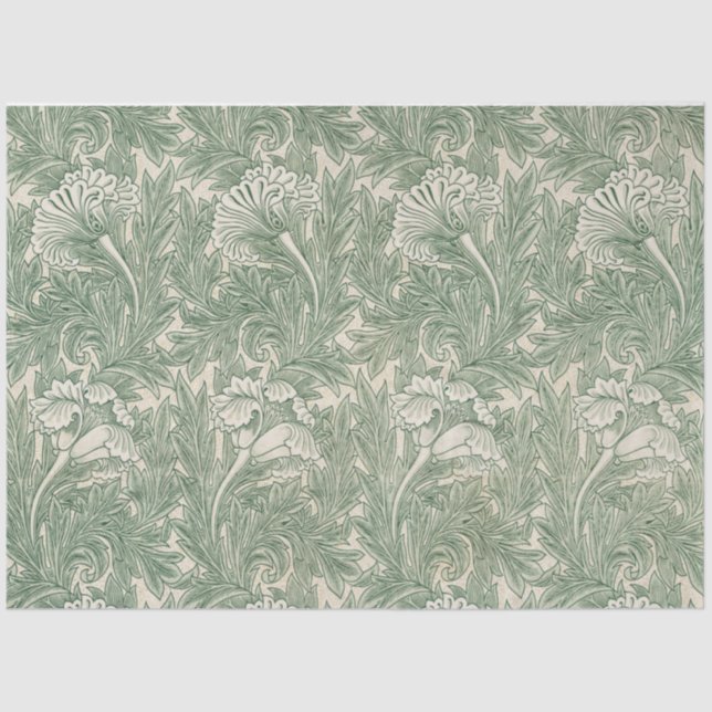 Flower Pattern, William Morris Tissue Paper (Front)