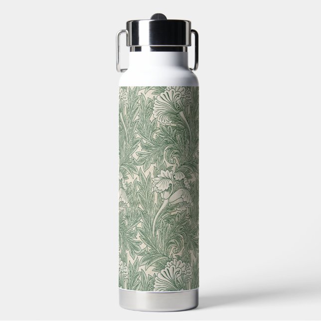Flower Pattern, William Morris Water Bottle (Front)