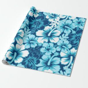 Flower pattern wrapping paper