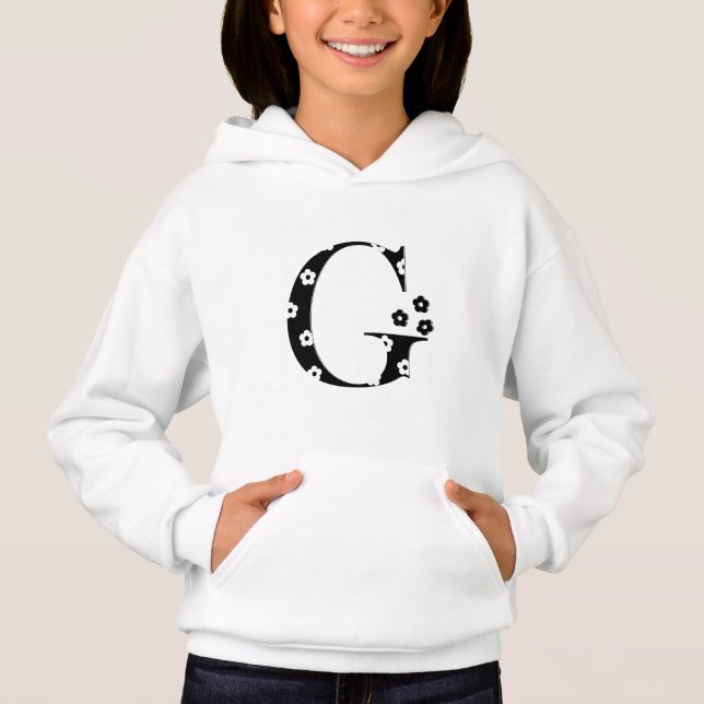 flower Patterned Letter G (Front)