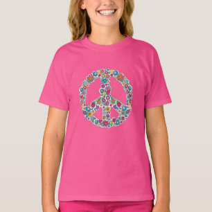 Flower Peace Sign T-Shirt