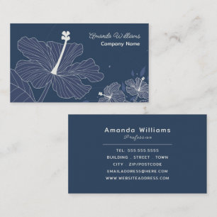 Flower Petal Design, Floral Business Card