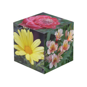 Flower Photo Cube
