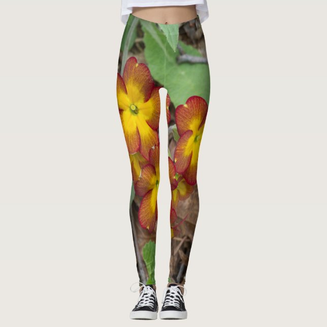 Flower Photography Leggings (Front)