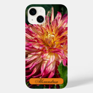 Flower Photography, Orange Chrysanthemum Case-Mate iPhone 14 Case