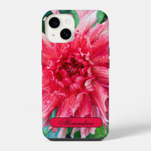Flower Photography, Pink Dahlia iPhone 14 Case